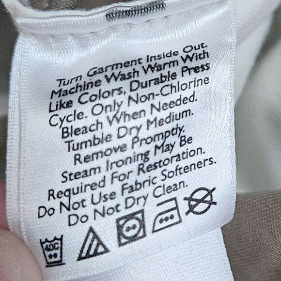 Eddie Bauer Khaki Pants Men's 38x33 Relaxed Fit Wrinkle Resistant Pleated Front - Picture 9 of 9